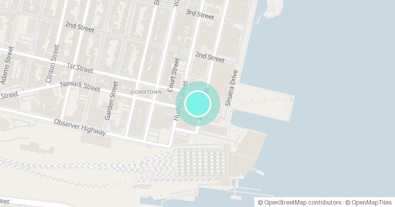 Map of Mike’s Wild Moose Saloon, 92 River Street, with its pin