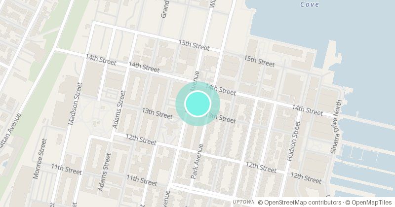 Map of The Shepherd & the Knucklehead of Hoboken, 1313 Willow Avenue, with its pin