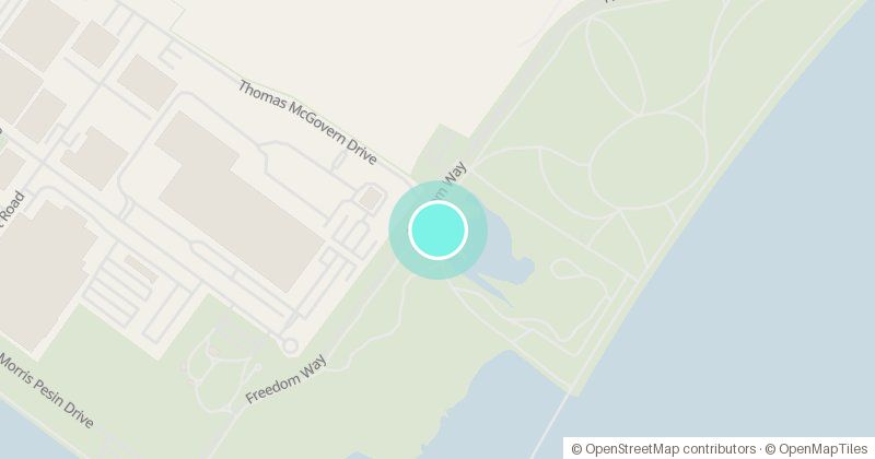 Map of Liberty State Park Nature Center, 275 Freedom Way, with its pin