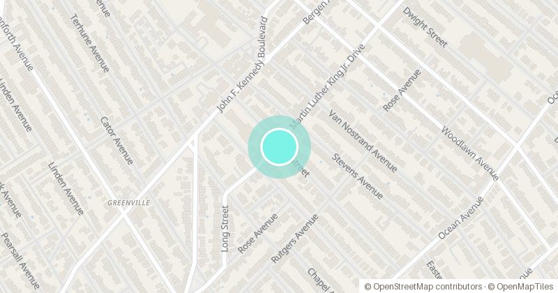Map of New Life Dream Academy, with its pin