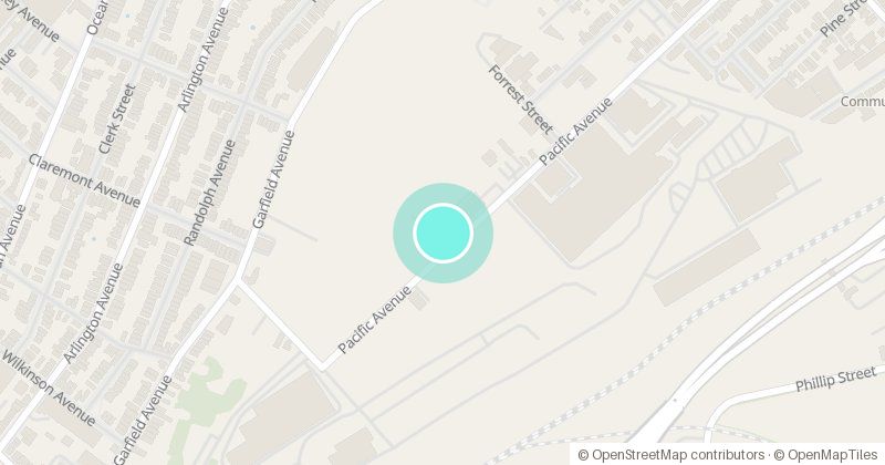 Map of 902 Brewing Co, 101 Pacific Ave, with its pin