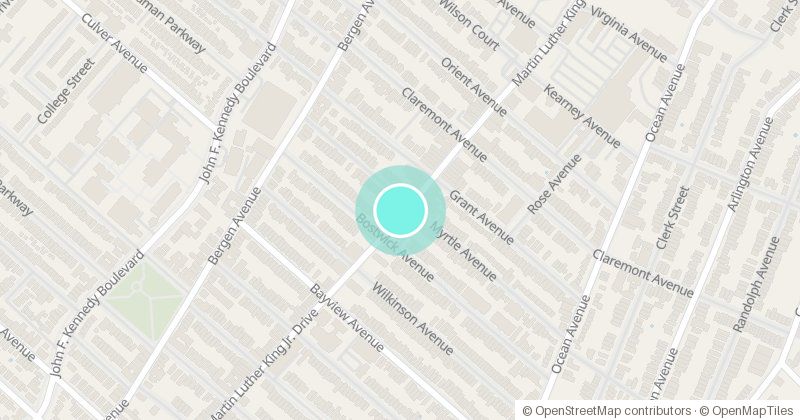Map of Glenn D. Cunningham Branch, 275 Martin Luther King Dr, with its pin