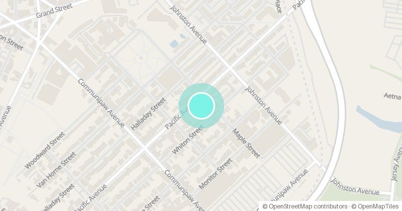 Map of Neighbors Studio, 370 Pacific Avenue, with its pin