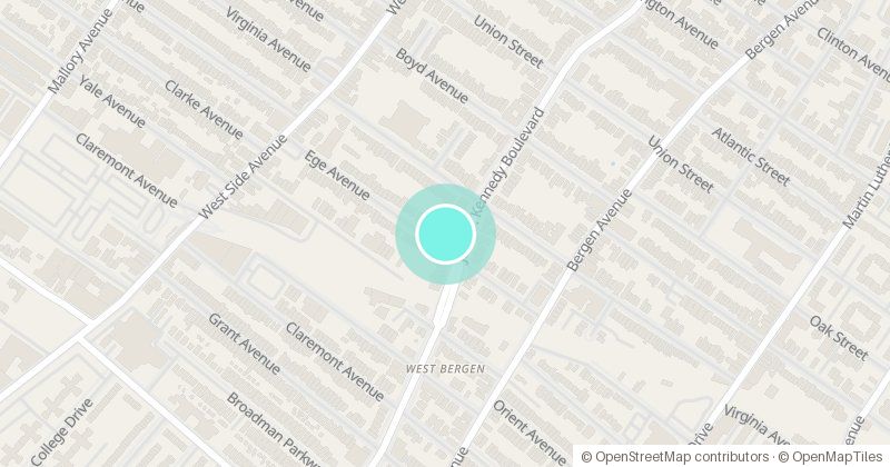 Map of Our Lady of Victories Church:, 2217 JFK Blvd, with its pin