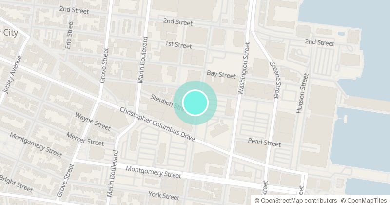 Map of Nimbus Arts Center, 329 Warren Street, with its pin