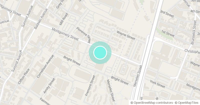 Map of County Prep High School, 525 Montgomery St, with its pin