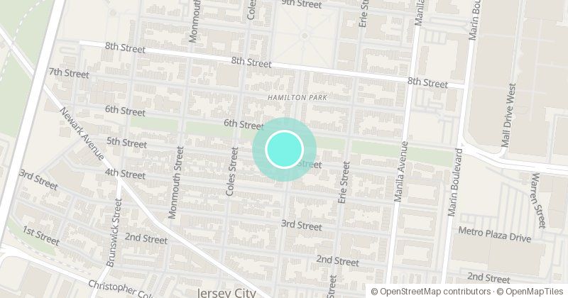 Map of The Hive, 615 Jersey Avenue, with its pin