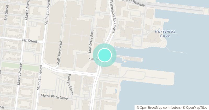 Map of Battello, 502 Washington Boulevard, with its pin