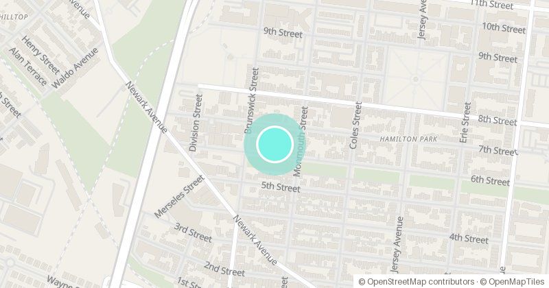 Map of Holy Rosary Roman Catholic Church, 344 6th Street, with its pin