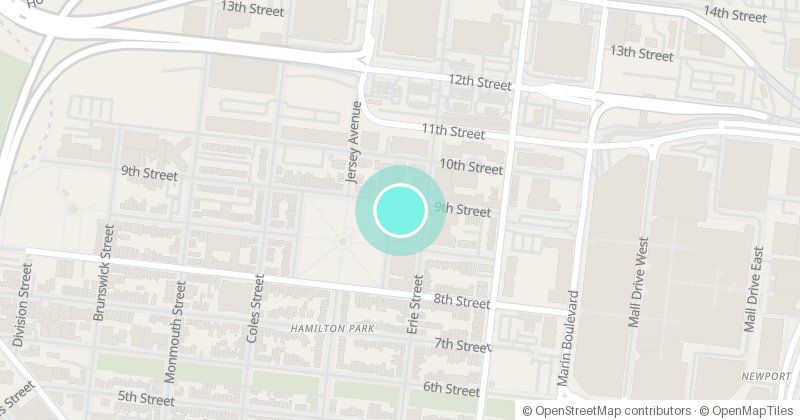 Map of WORD Bookstore, 29 McWilliams Place, with its pin