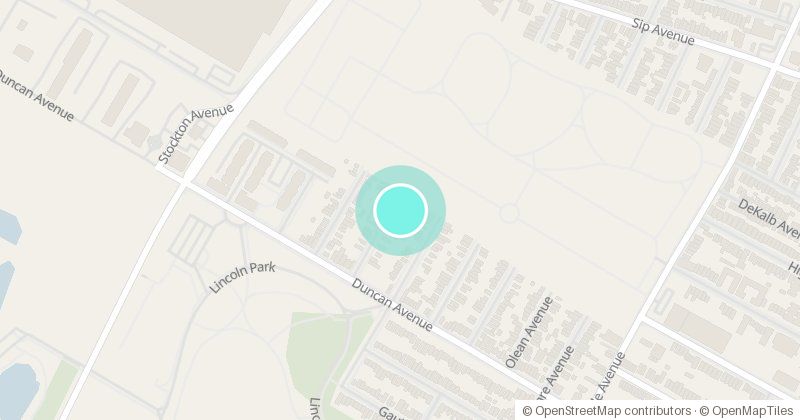 Map of PS. 39, 214 Plainfield Ave., with its pin