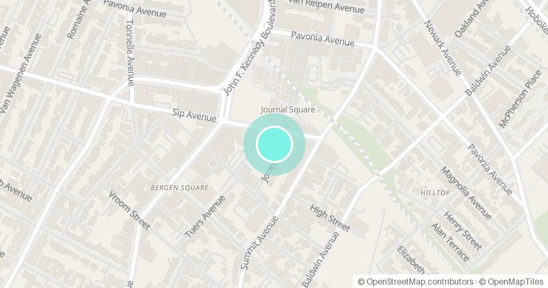 Map of 71 Sip Ave, 6th Floor, with its pin