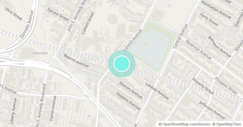 Map of PS 26, 164 Laidlaw Ave., with its pin