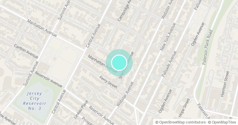 Map of 97 Franklin St., with its pin