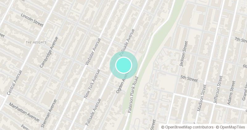 Map of Riverview Park, 498 Palisade Ave, with its pin