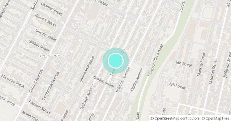 Map of Atacama Clay Studio, 273 New York Avenue, with its pin