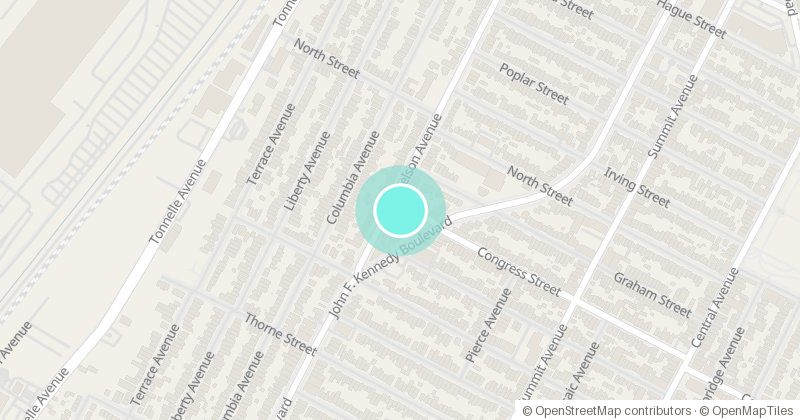 Map of Global School, 255 Congress St., with its pin