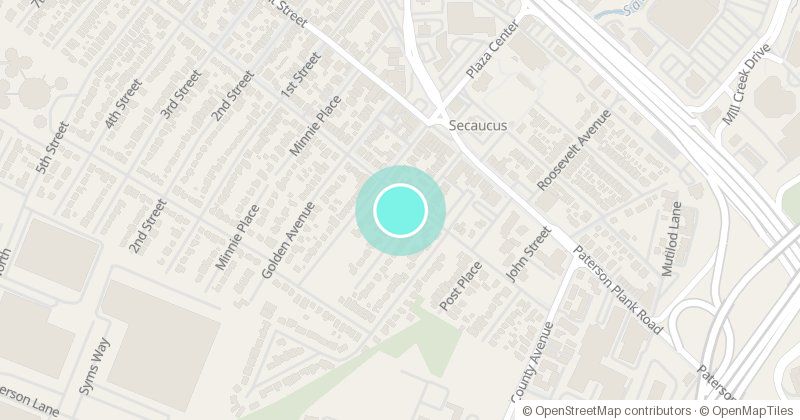 Map of Michael Gonnelli Community Center, 101 Centre Ave, with its pin